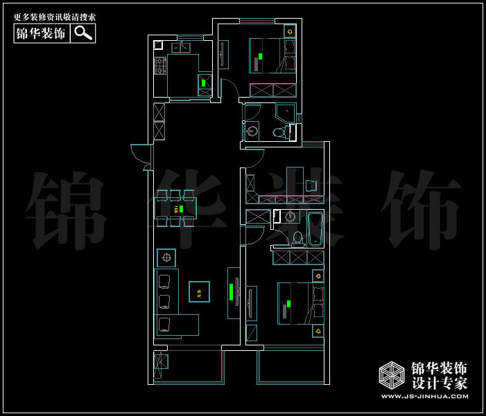 金陵尚府E3戶(hù)型 戶(hù)型