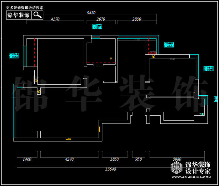 金地名京10棟 戶型