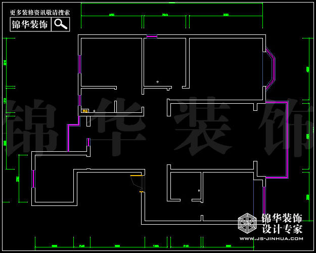 天正濱江F2戶型187平米 戶型